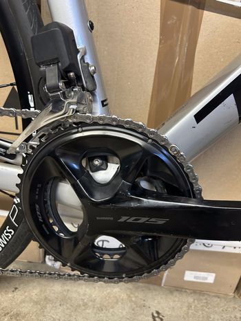 Used Trek Émonda SL 6 Disc Pro 2021 2021 Road & Gravel, Light Gray — image 5 of 5