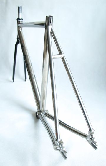 Used Van Nicholas Chinook 2016 Frameset 2016 Road & Gravel, Light Gray — image 9 of 10