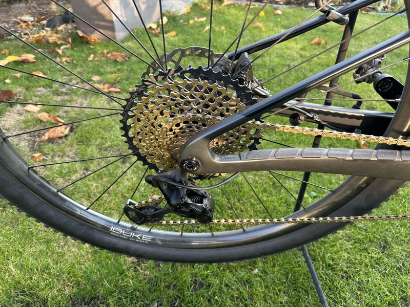 Trek E-Caliber SRAM XX1 Eagle 2021 Mountainbike usato, Nero — immagine 5 di 6