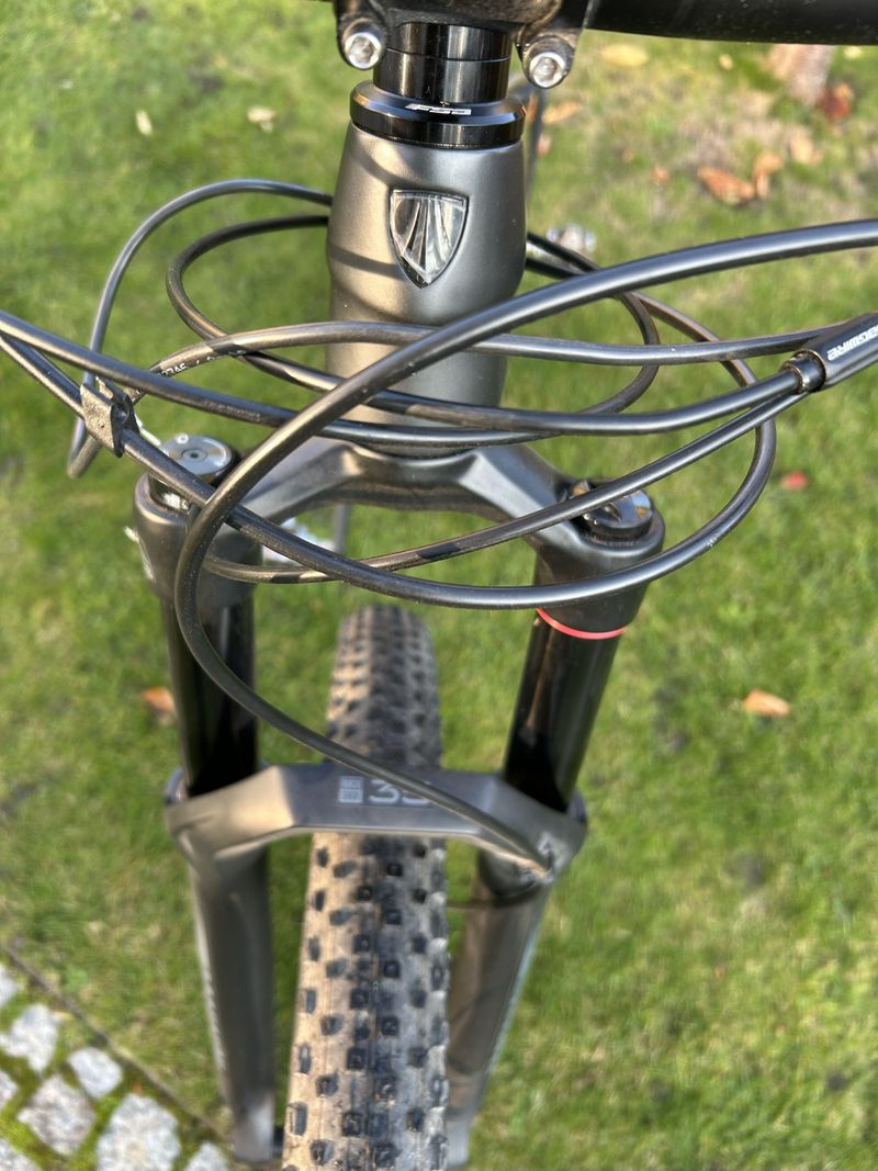 Trek E-Caliber SRAM XX1 Eagle 2021 Mountainbike usato, Nero — immagine 4 di 6