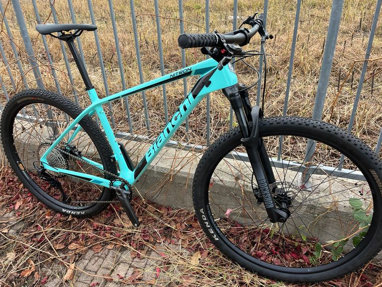 Used Bianchi Nitron 9.4 XT/Deore 1x12 2024 2024 Mountainbike, Blue, 29 — image 5 of 5
