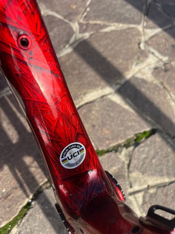 Used Colnago V3 RS DISC Frameset 2022 Road & Gravel, Red — image 6 of 7