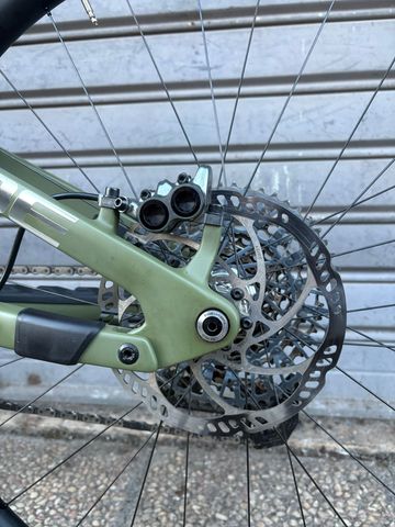Used CUBE Stereo SRAM GX Eagle AXS (T-Type) 2025 Mountainbike, Green, 29 — image 6 of 11