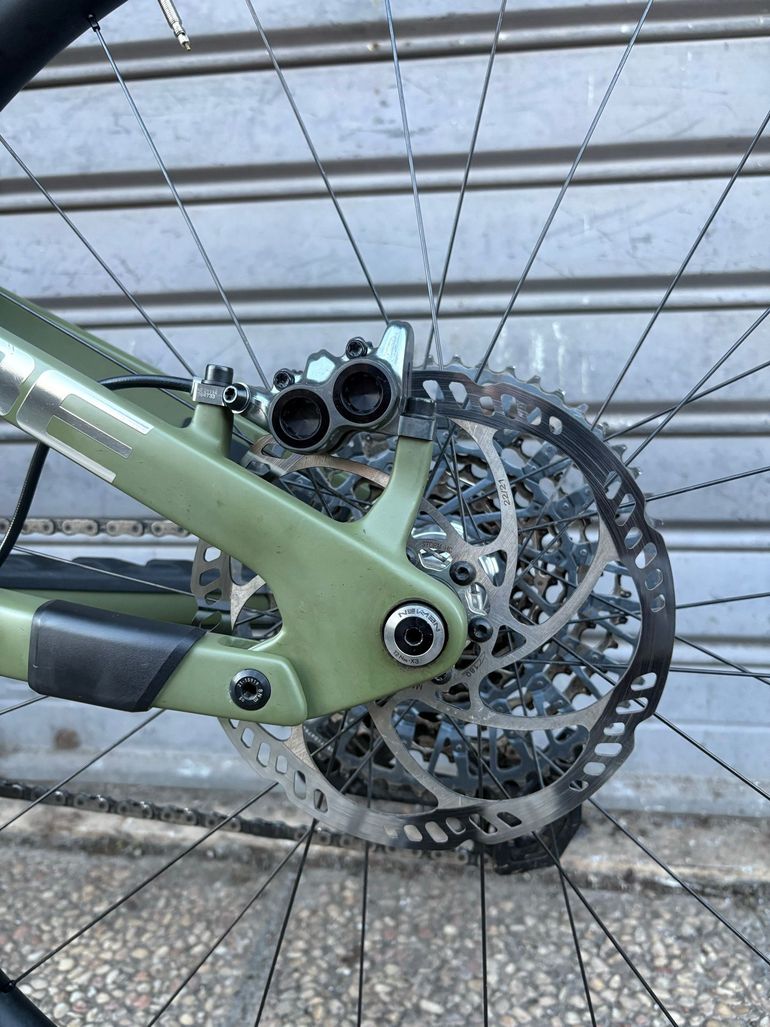 Used CUBE Stereo SRAM GX Eagle AXS (T-Type) 2025 Mountainbike, Green, 29 — image 6 of 11