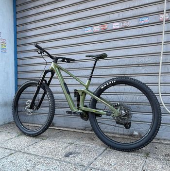 Used CUBE Stereo SRAM GX Eagle AXS (T-Type) 2025 Mountainbike, Green, 29 — image 2 of 11