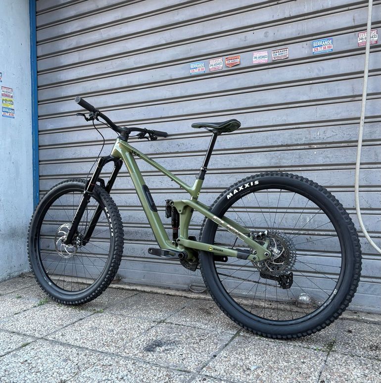 Used CUBE Stereo SRAM GX Eagle AXS (T-Type) 2025 Mountainbike, Green, 29 — image 2 of 11
