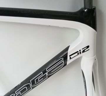 Edge EDE 3.1 XL CARBONE Frameset 2020 Road & Gravel usato, Bianco — immagine 4 di 6