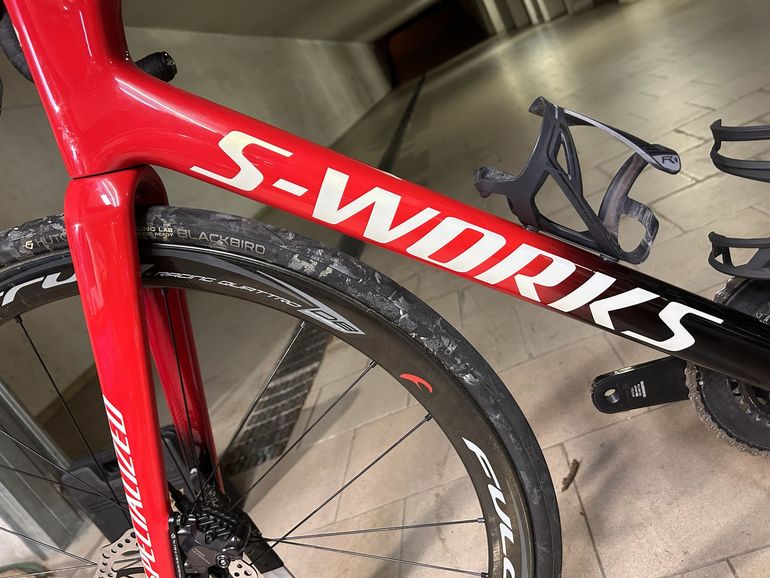 Used Specialized S-Works Tarmac SL7 - Ultegra 12v 2021 Road & Gravel, Red — image 13 of 14