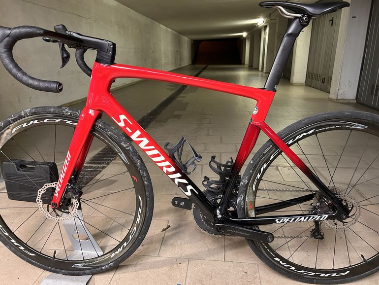 Used Specialized S-Works Tarmac SL7 - Ultegra 12v 2021 Road & Gravel, Red — image 12 of 14