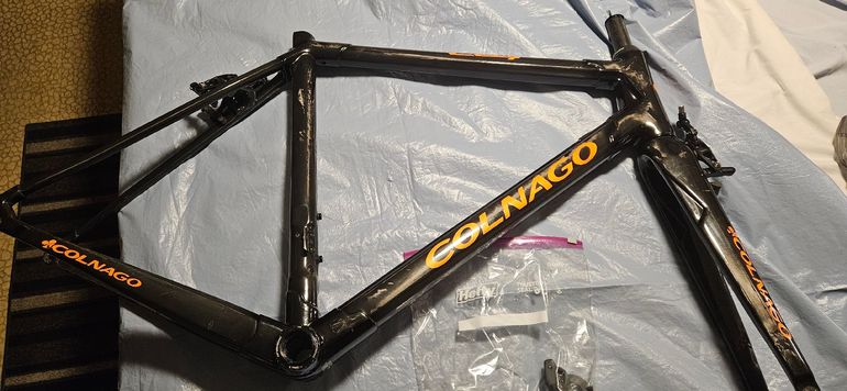 Used Colnago C64 Frameset 2019 Road & Gravel, Black — image 1 of 10