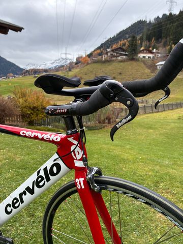 Used Cervélo P2C 2008 Road & Gravel, Red — image 4 of 9