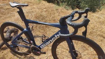 Gebrauchtes Bianchi Oltre Comp Rival eTap AXS 2024 2024 Road & Gravel, Blau — Bild 3 von 7