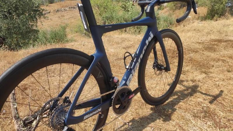 Gebrauchtes Bianchi Oltre Comp Rival eTap AXS 2024 2024 Road & Gravel, Blau — Bild 4 von 7