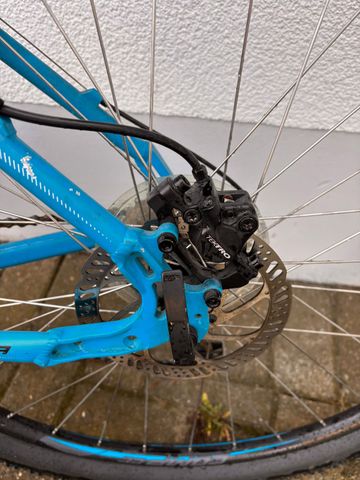 Used Merida 40-D 2018 Mountainbike, Blue — image 8 of 14