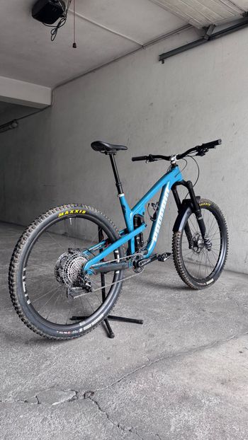 Propain Spindrift Shimano Deore XT 2024 Mountainbike usato, Blu — immagine 11 di 11