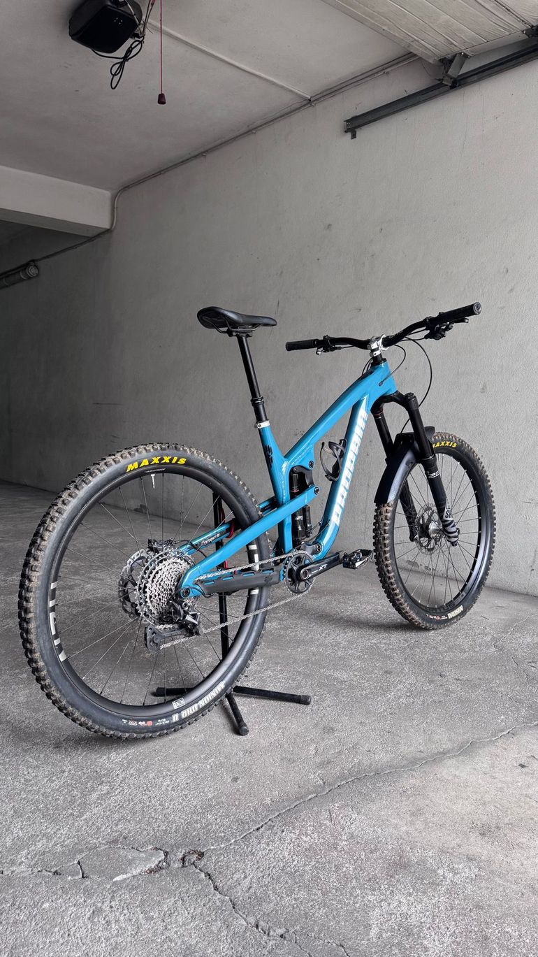 Propain Spindrift Shimano Deore XT 2024 Mountainbike usato, Blu — immagine 11 di 11