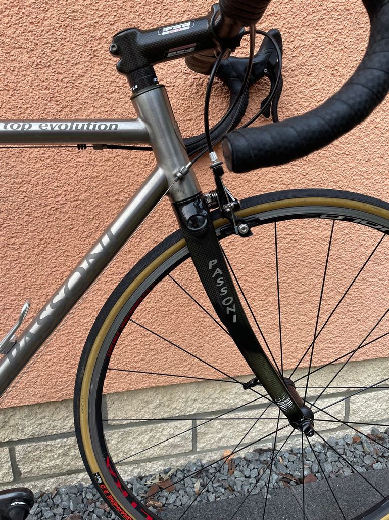 Used IS Passoni Top Evolution 2003 Road & Gravel, Hellgrau — image 3 of 6