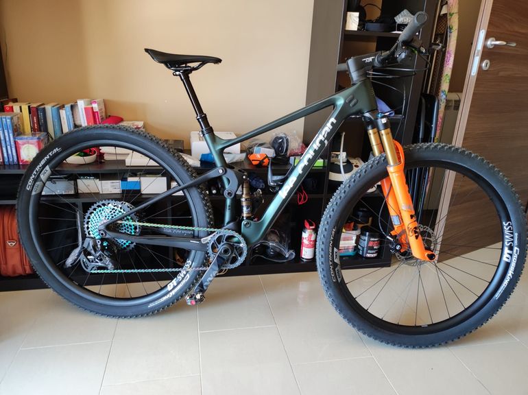 Used Lee Cougan Crossfire 428 Team Eagle 2023 Frameset 2023 Mountainbike, Verde — image 2 of 3