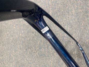 Used Trek Emonda Sl Frame Frameset 2023 Road & Gravel, Blue — image 5 of 5