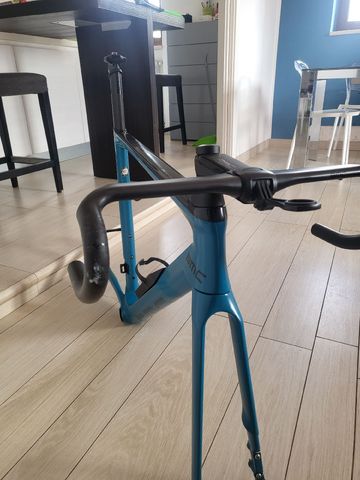 Used BMC Timemachine 01 ROAD THREE 2023 Frameset 2023 Road & Gravel, Blue — image 3 of 5