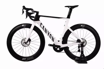 Used Canyon Aeroad CF SLX 8 DB DI 2 2022 Road & Gravel, White — image 3 of 12