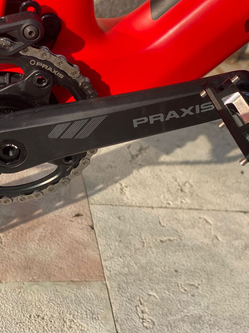 Used BMC Fourstroke AMP LT TWO 2023 2023 Mountainbike, Red, 29 — image 4 of 10