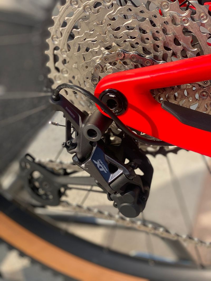Used BMC Fourstroke AMP LT TWO 2023 2023 Mountainbike, Red, 29 — image 5 of 10