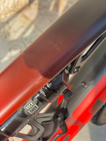 Used BMC Fourstroke AMP LT TWO 2023 2023 Mountainbike, Red, 29 — image 6 of 10