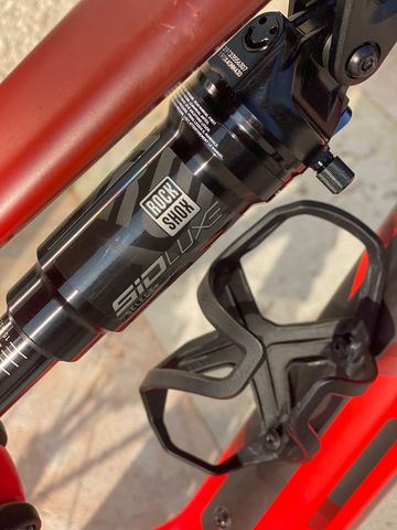 Used BMC Fourstroke AMP LT TWO 2023 2023 Mountainbike, Red, 29 — image 8 of 10