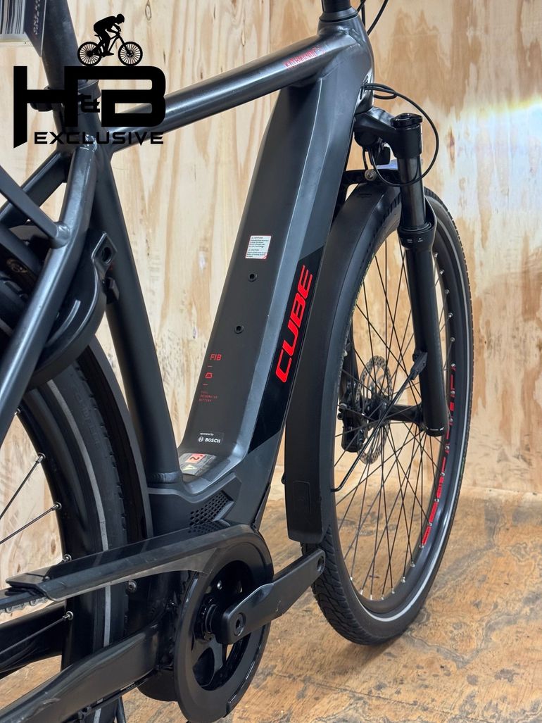 Used CUBE Kathmandu Hybrid SL 625 Shimano XT 2021 Mountainbike, Black — image 13 of 15