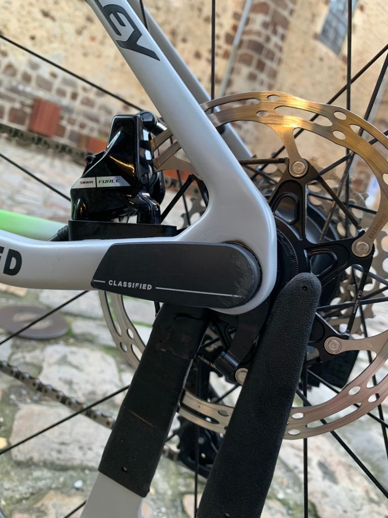Gebrauchtes Ridley Kanzo Fast Classified Sram Force AXS XPLR1x12 2025 2025 Road & Gravel, Grün — Bild 6 von 6