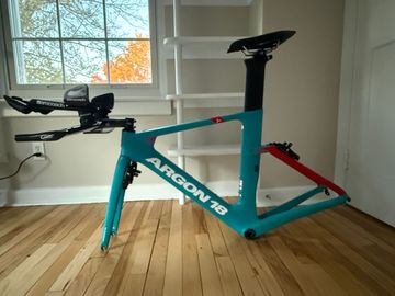 Used Argon 18 E-117 Tri Frameset 2018 Road & Gravel, Blue — image 7 of 7