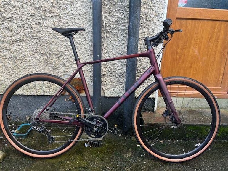 Used CUBE NULANE RACE 2024 2024 Road & Gravel, Red — image 1 of 7
