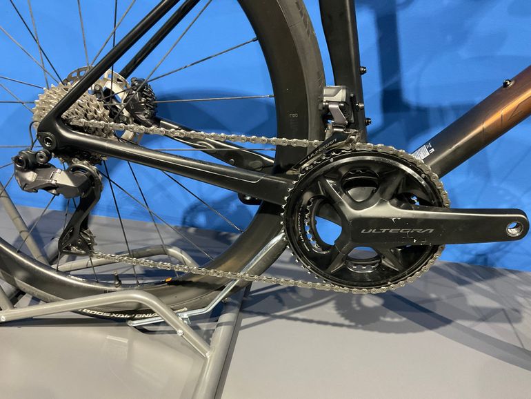 Used Giant TCR Advanced Pro Disc 0 Ultegra Di2 2022 2022 Road & Gravel, Naranja — image 2 of 6