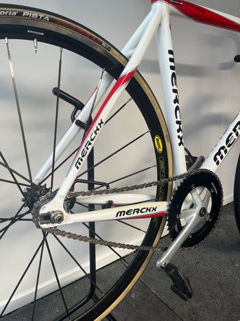 Used Eddy Merckx Baanfiets 2022 Road & Gravel, Red — image 3 of 3