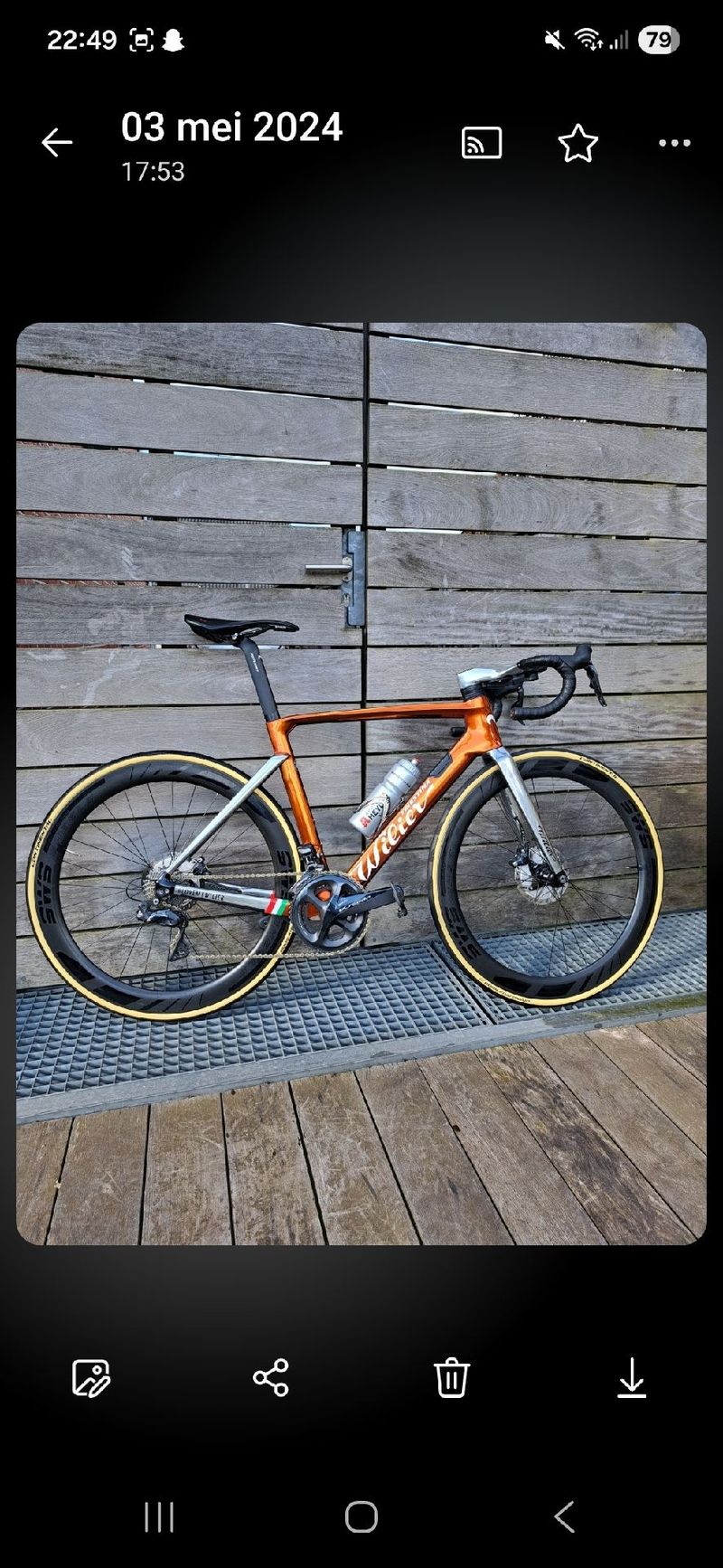 Used Wilier Cento10air Disc RAMATO Edition 2018 Road & Gravel
