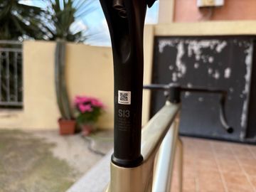 Gebrauchtes Canyon Ultimate CFR Disc Di2 2023 Frameset 2023 Road & Gravel, Hellgrau — Bild 14 von 14
