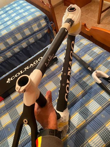 Used Colnago C60 Frameset 2017 Road & Gravel, White — image 6 of 7