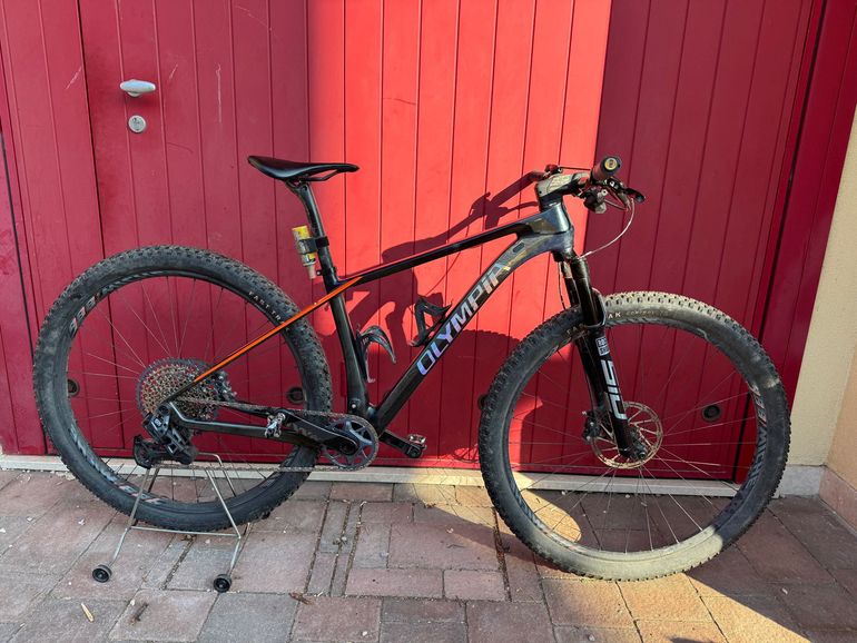 Used Olympia F1 2022 Mountainbike, Black — image 4 of 4