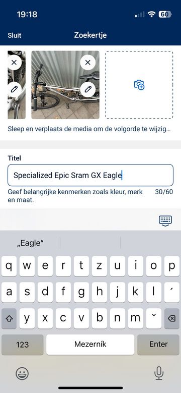 Used Specialized Epic SRAM GX Eagle 2015 Mountainbike, Light Gray — image 24 of 24