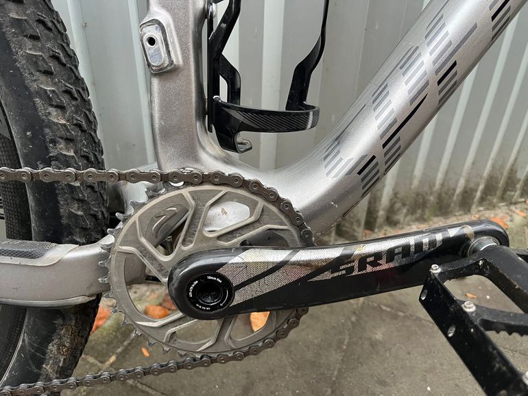 Used Specialized Epic SRAM GX Eagle 2015 Mountainbike, Hellgrau — image 3 of 24