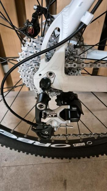 Used Orbea Orbea Mountainbike Rock Shox XT Schaltwerk 2005 Mountainbike, Weiß — image 7 of 10