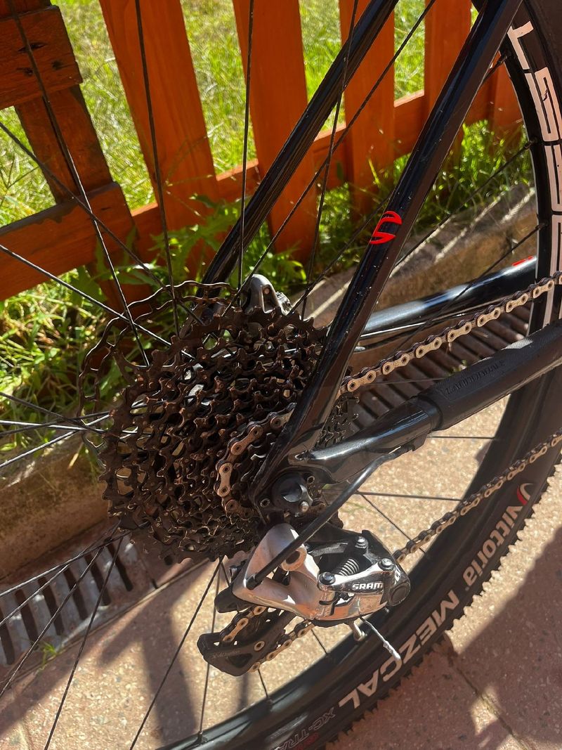 Gebrauchtes Cannondale F-si SRAM XX1 Eagle AXS 2021 Mountainbike, Schwarz — Bild 4 von 10