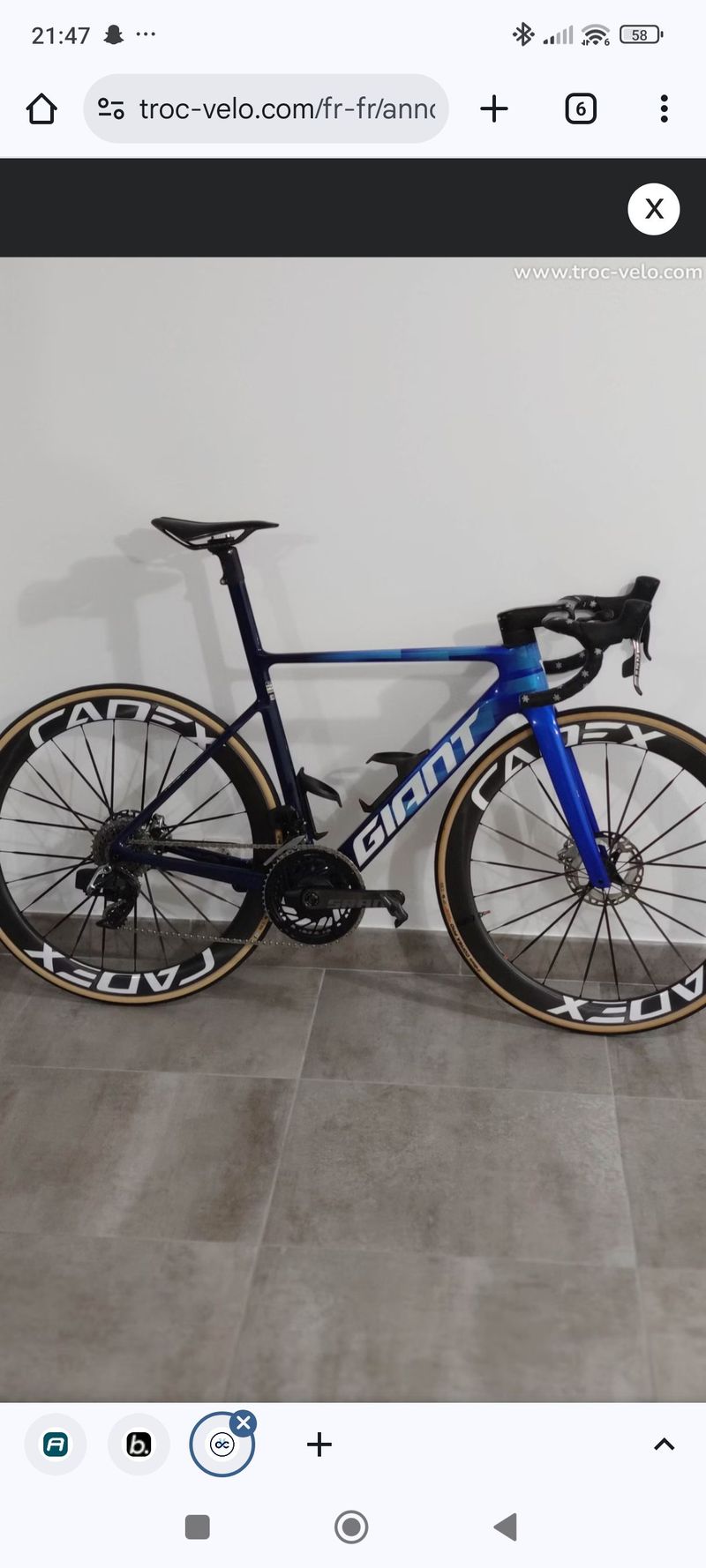 Używany Giant Propel Advanced SL 1 2025 Frameset 2025 Road & Gravel
