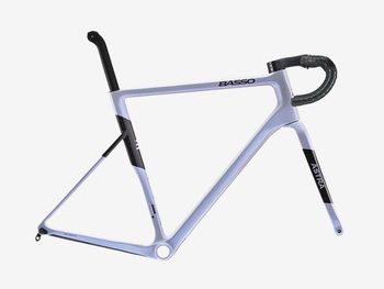 Gebrauchtes Basso Astra 2026 Rahmenkit Gr.51 Black Opal Frameset 2026 Road & Gravel, Weiß — Bild 3 von 3