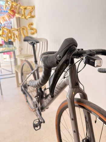 Used Canyon Grizl 7 2023 2023 Road & Gravel, Light Gray — image 5 of 14