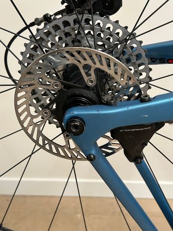 Used De Rosa Gravel Ekar 2022 2022 Road & Gravel, Blue — image 8 of 12