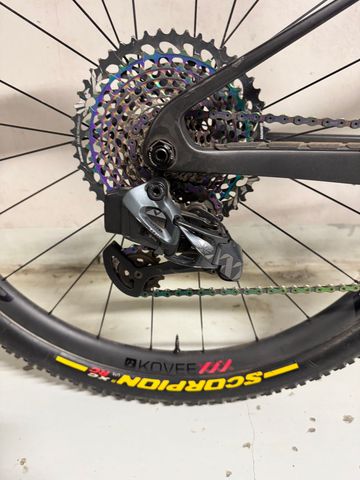 Brugt Trek Supercaliber SRAM XX1 Eagle AXS 2022 Mountainbike — billede 3 af 10