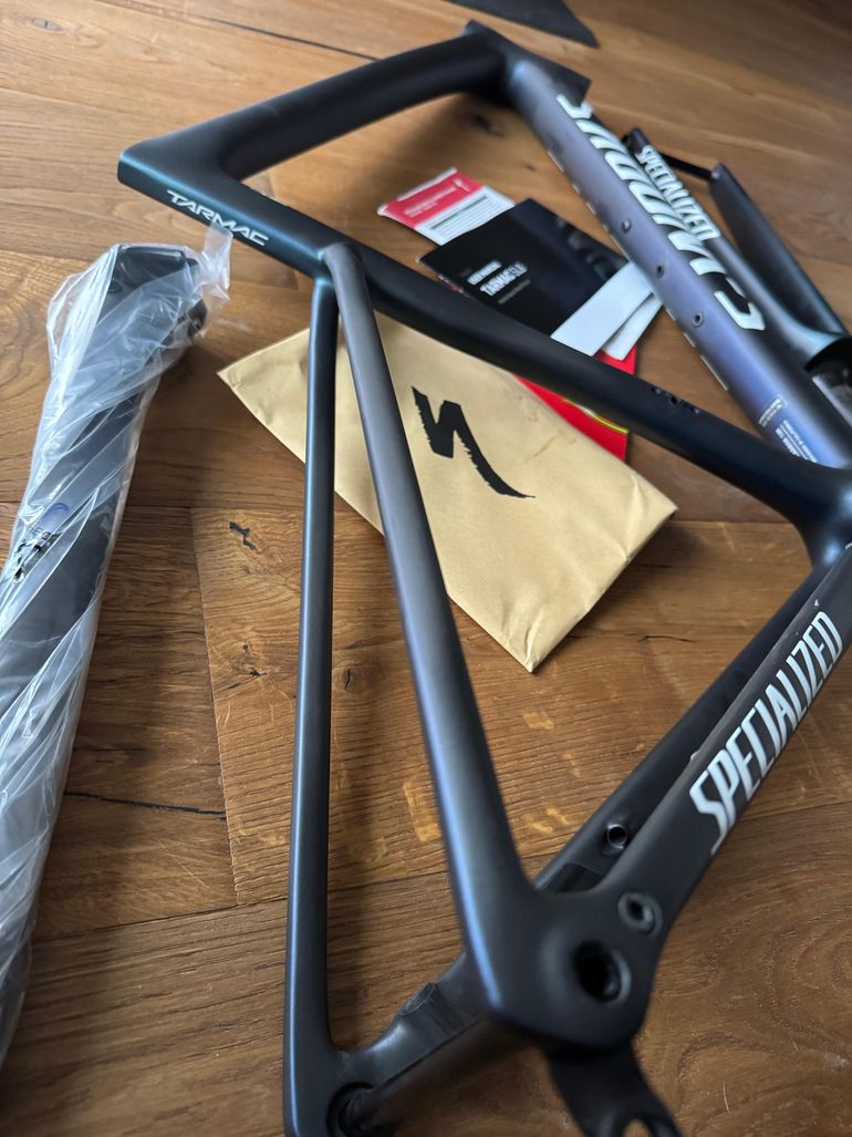 Used Specialized Sl8 Frameset 2024 Road & Gravel, Blue — image 4 of 9