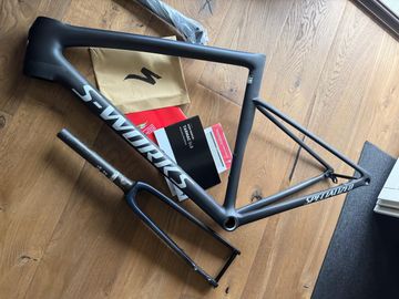 Used Specialized Sl8 Frameset 2024 Road & Gravel, Blue — image 3 of 9